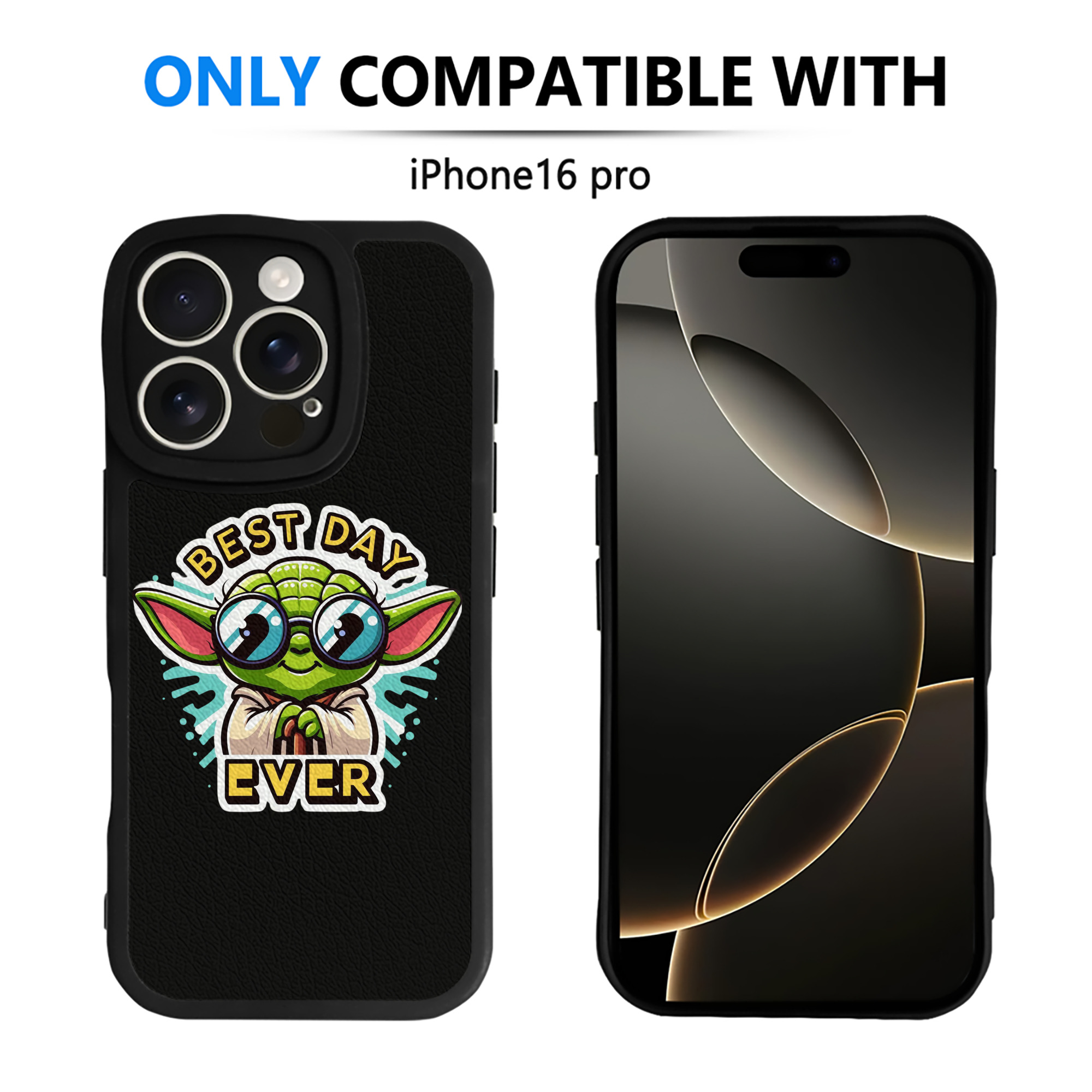 （画像用） スター・ウォーズ Star Wars 【iPhone 16シリーズ対応】シリコンスマホケース（レザー調） 材質：シリコン